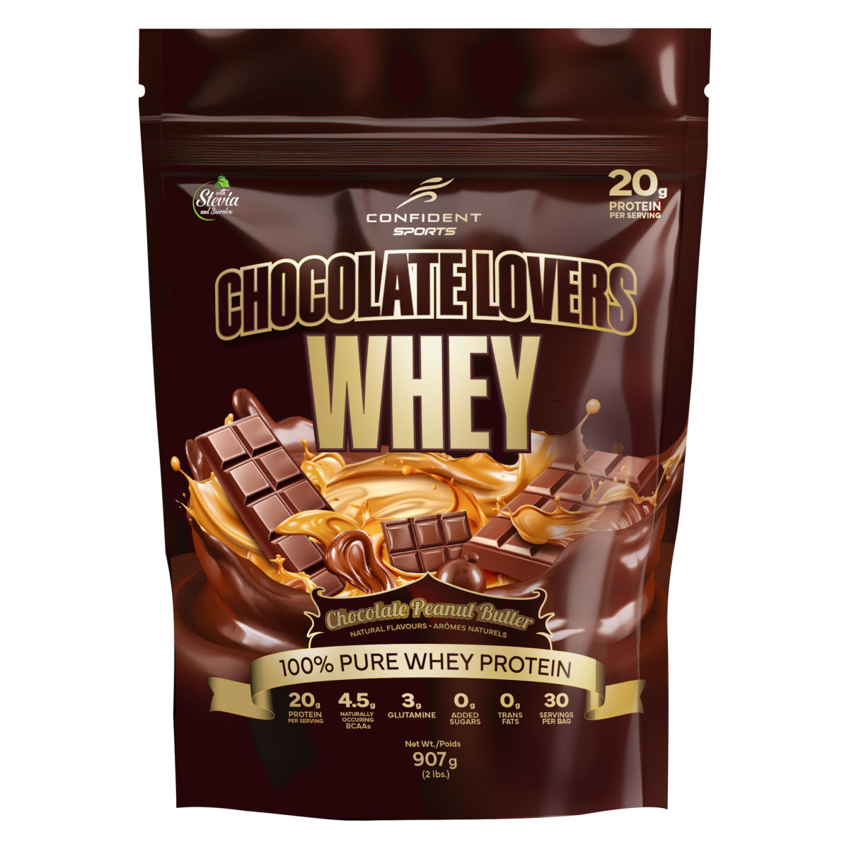 Chocolate Lover’s Whey Chocolate Peanut Butter